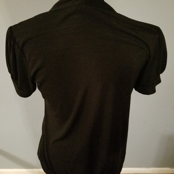 Speechless short sleeve black blouse - Picture 7 of 7